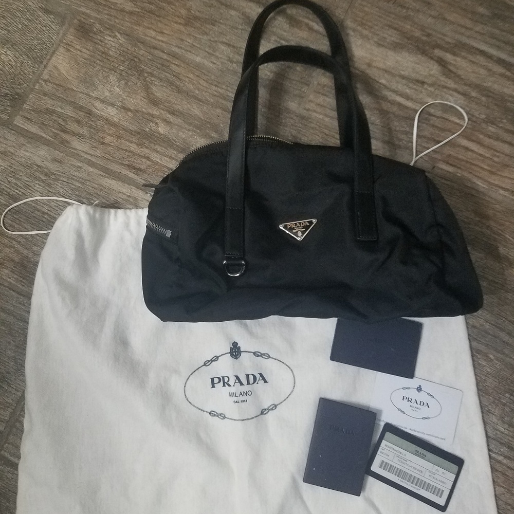 Authentic Prada nylon purse